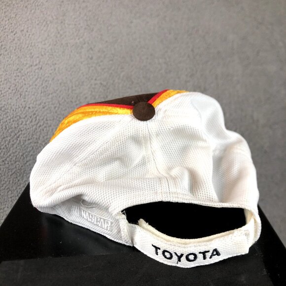 UPS Racing #44 NASCAR Toyota Chase Adjustable Strap Back Hat / Cap Work Trucker - Picture 3 of 5